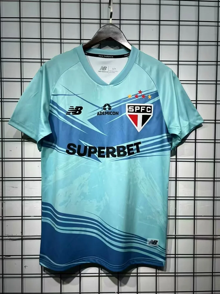 2025-26-Sao Paulo Training Jersey Blue - Jersey - Fan Edition