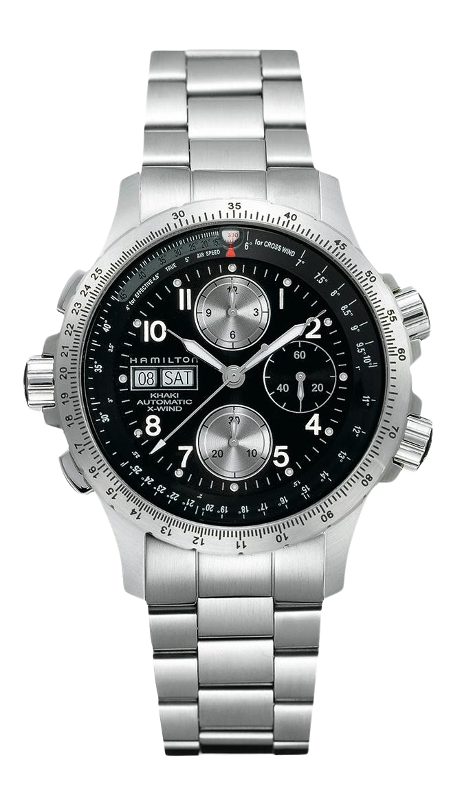 KHAKI AVIATION X-WIND AUTO CHRONO-Automatic | 44mm | H77616133