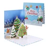(US Only)6PCS DIY Diamond Art Greeting Cards Xmas Designs for Festivals and Celebrations