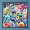 Diamond Painting -DIY Full Round Drill Flower Field(40*40CM)