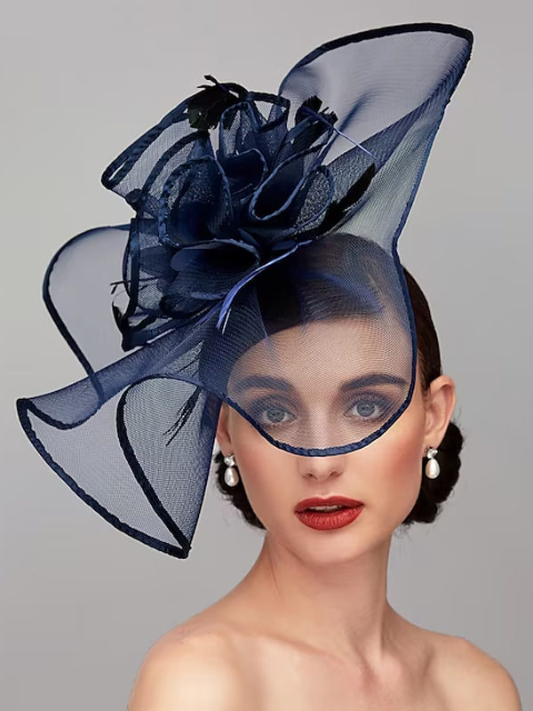 Mesh Hat Headdress Hairpin