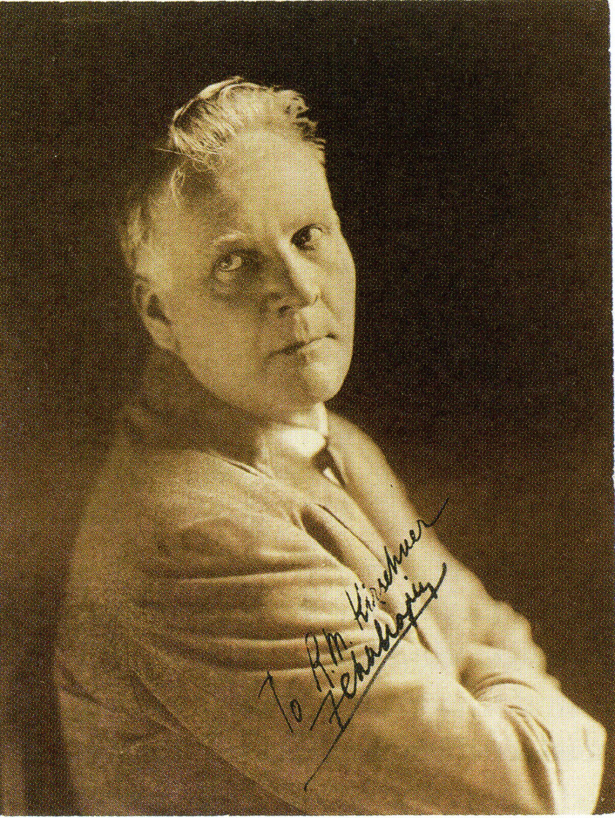 FEODOR CHALIAPIN Signed Photo Poster paintinggraph - Classical Opera Singer Vocalist preprint