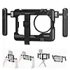 Neewer Newell Stabilizer Double Handheld Equipment Universal Mobile Phone Rabbit Cage Telescopic Adjustment Photography Camera Bracket