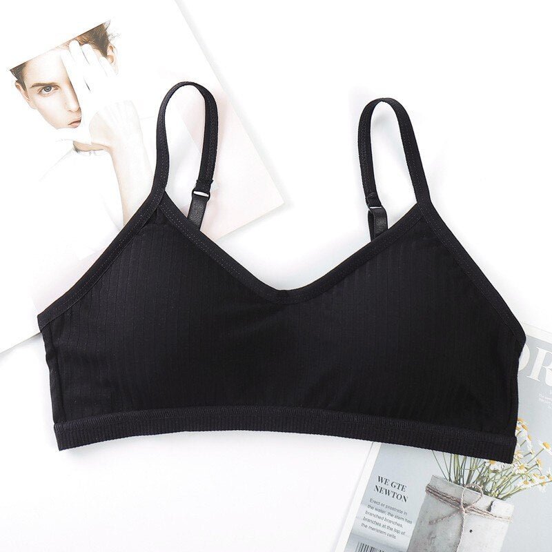 Elastic Gather Bra Push Up Bra Women's Bra Underwear Breasts Sling Spring and Summer Sexy Underwear Without Steel Ring Comfort
