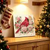 DIY Special Shape Pearl Painting Art - Cardinal