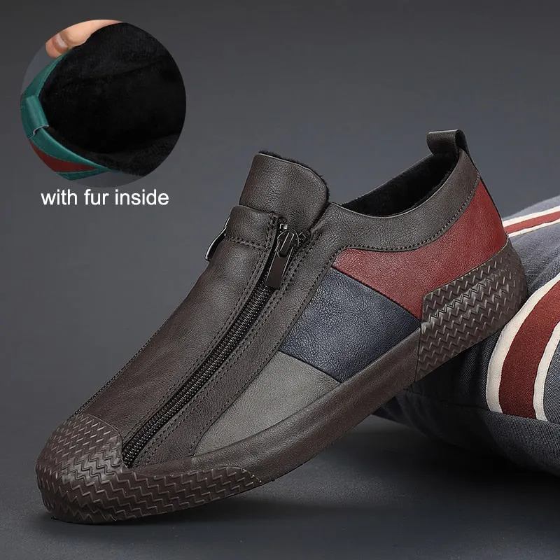 Men's Vulcanized Shoes Spring/Autumn Designer Sneakers Breathable Men Loafers Shoes Soft Sole Comfortable Casual shoes Flats
