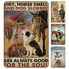 4pcs - Cowgirls - Vintage Metal Signs(8*12Inch/12*16Inch)