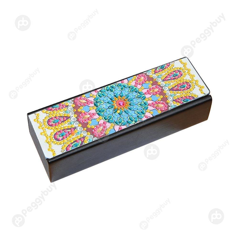 

Spceial Pattern-DIY Creative Diamond Glasses Storage Box, 501 Original