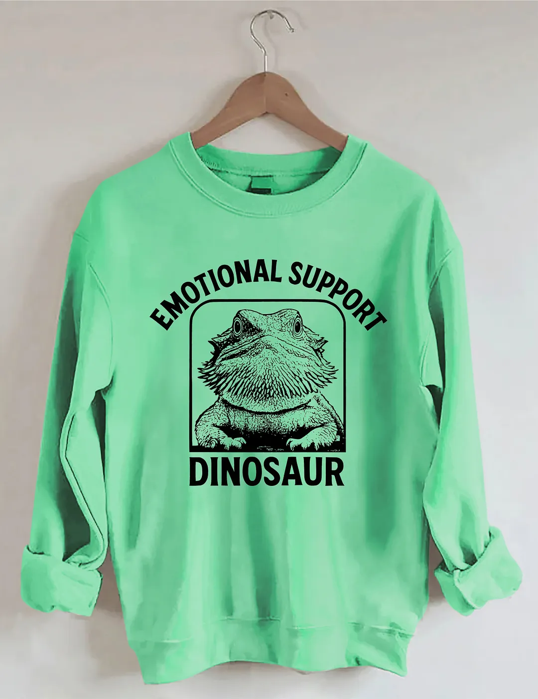 Emotional Support Dinosaur Sweatshirt