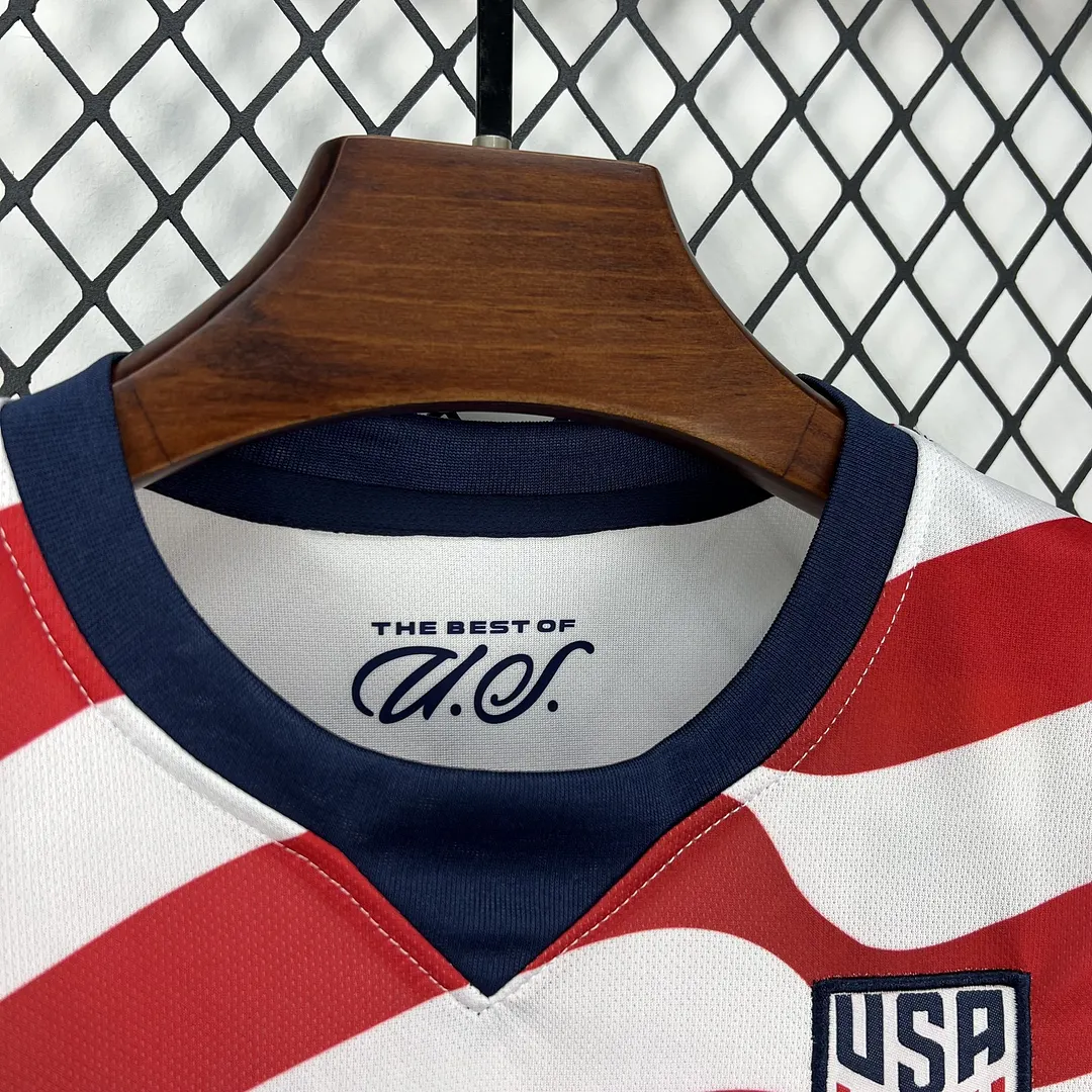2026 America US United States Home Kids Kit Football Shirt Thai Quality