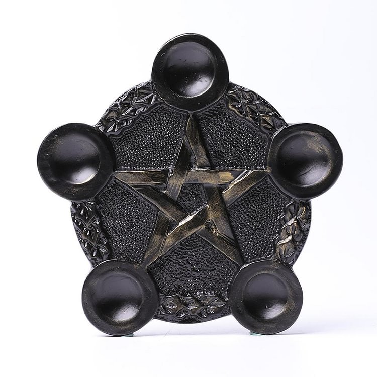 Resin Pentagram Plate Base