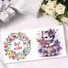 6Pcs cat-diy carte de voeux