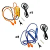 Bluetooth-compatible Earplug Headphones Noise Reduction Neckband Wireless Earbuds Earplug for Industrial Workout Running Sports