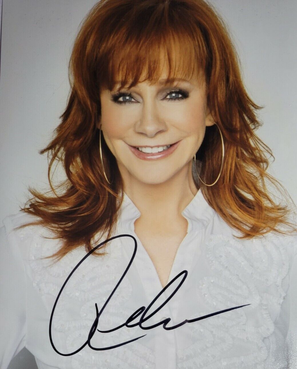 Reba McEntire Authentic Autographed 8x10 Photo Poster painting w/ COA