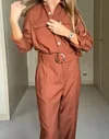 Brick Red Jumpsuit