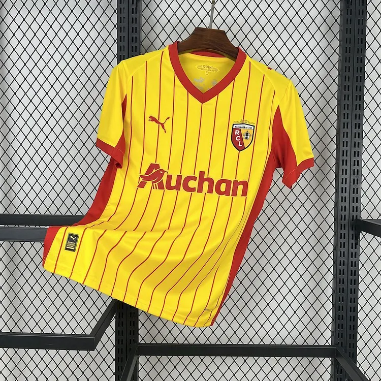 【S~4XL】RC Lens 25/26 Home Football Jersey