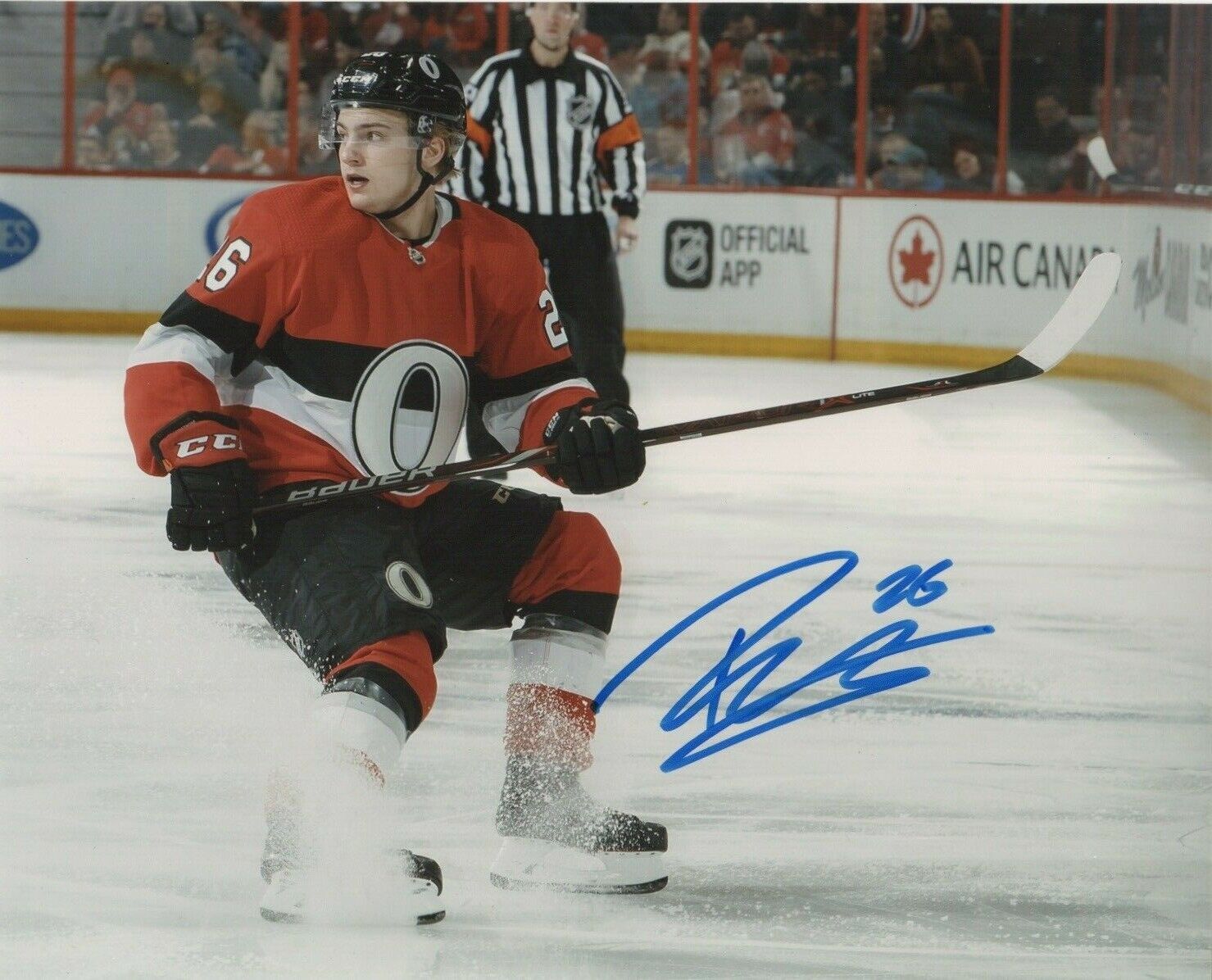 Ottawa Senators Erik Brannstrom Autographed Signed 8x10 NHL Photo Poster painting COA #1