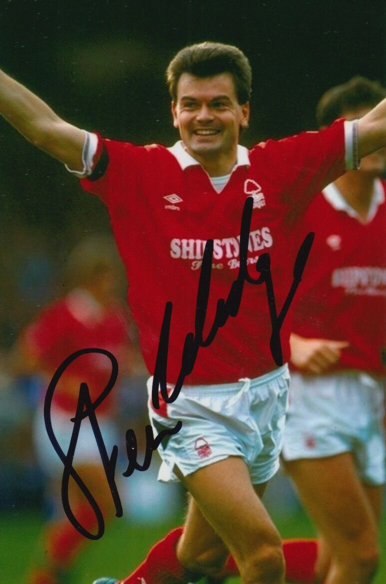 NOTTINGHAM FOREST HAND SIGNED STEVE HODGE 6X4 Photo Poster painting 1.