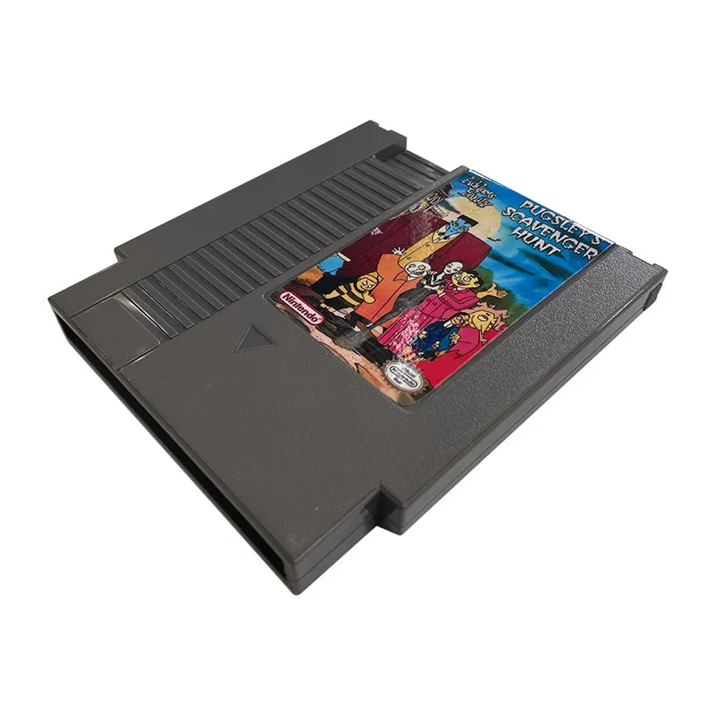 The Addams Family: Pugsley's Scavenger Hunt For Nintendo NES - 8 Bit Game Cartridge