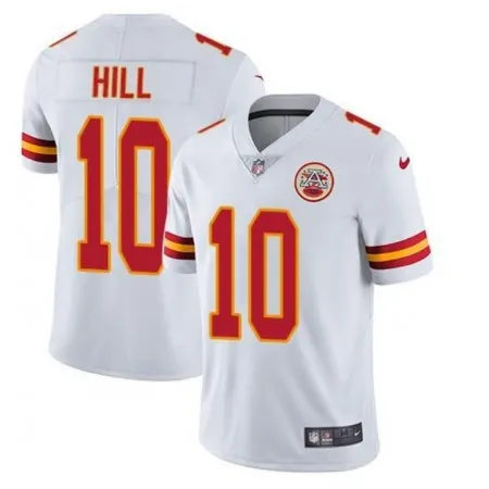 Youth Kansas City Chiefs #10 Tyreek Hill  White Vapor Untouchable Limited Stitched NFL Jersey