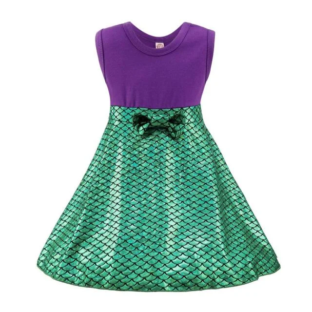 Baby Girls Snow White Princess Dress Bell Jasmine Elena Princess Funcy Dresses-elleschic