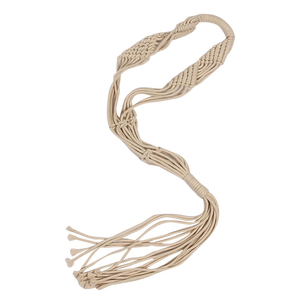 

Vintage Macrame Plant Hanger Rope Flowerpot Holder Garden Pot Rope Wall Art, 501 Original