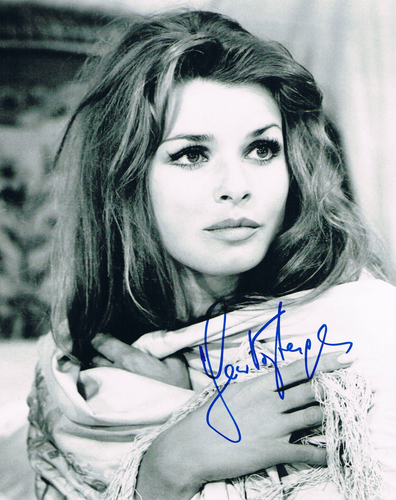 Senta Berger signed Photo Poster painting 8x10