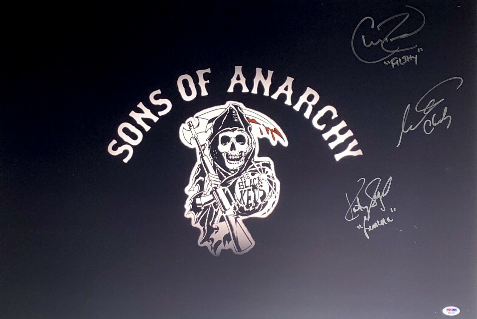 Sons of Anarchy Signed 20x30 Photo Poster painting Katey Sagal +2 PSA W27550