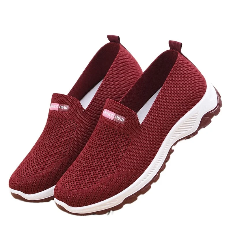 New 2022 Women Sneakers Fashion Socks Shoes Casual Sneakers Summer Knitted Vulcanized Shoes Women Trainers Tenis Feminino