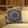Mandala-11CT Stamped Cross Stitch Pillowcase 45*45cm