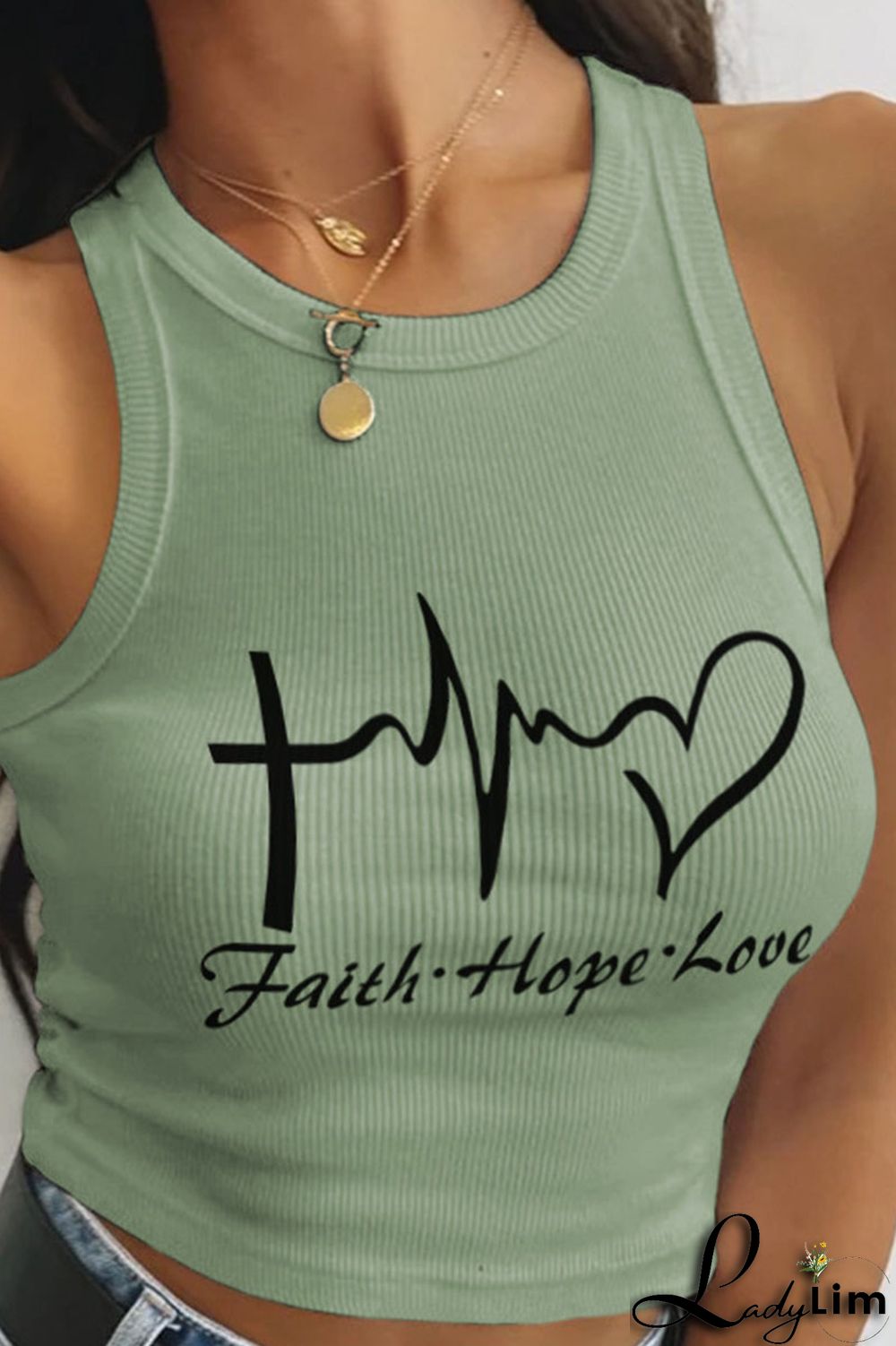 White Sexy Print Patchwork O Neck Tops