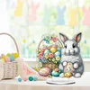 Diamond Painting Acrylic Easter Bunny Tabletop Ornaments Decorations for Adult Beginner Home Decor DIY Crafts Gift