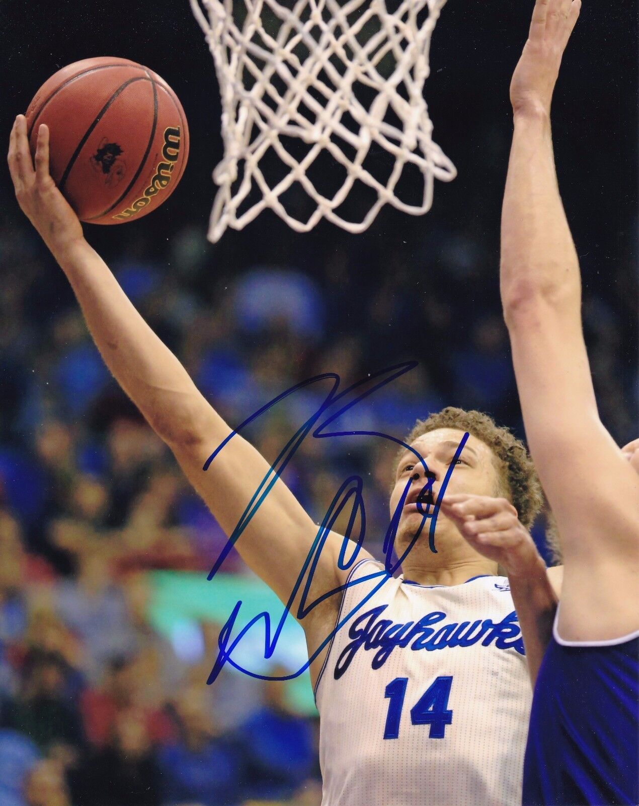 Brannen Greene autographed 8x10 Kansas Jayhawks #1  Shipping