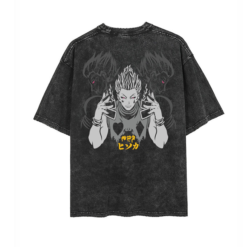 Casual Anime Print T-shirt
