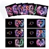 Ensemble de cartes de v&oelig;ux 12PCS couples DIY avec des enveloppes pour adultes