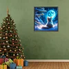 Diamond Painting-DIY Full Round Drill Star Cat