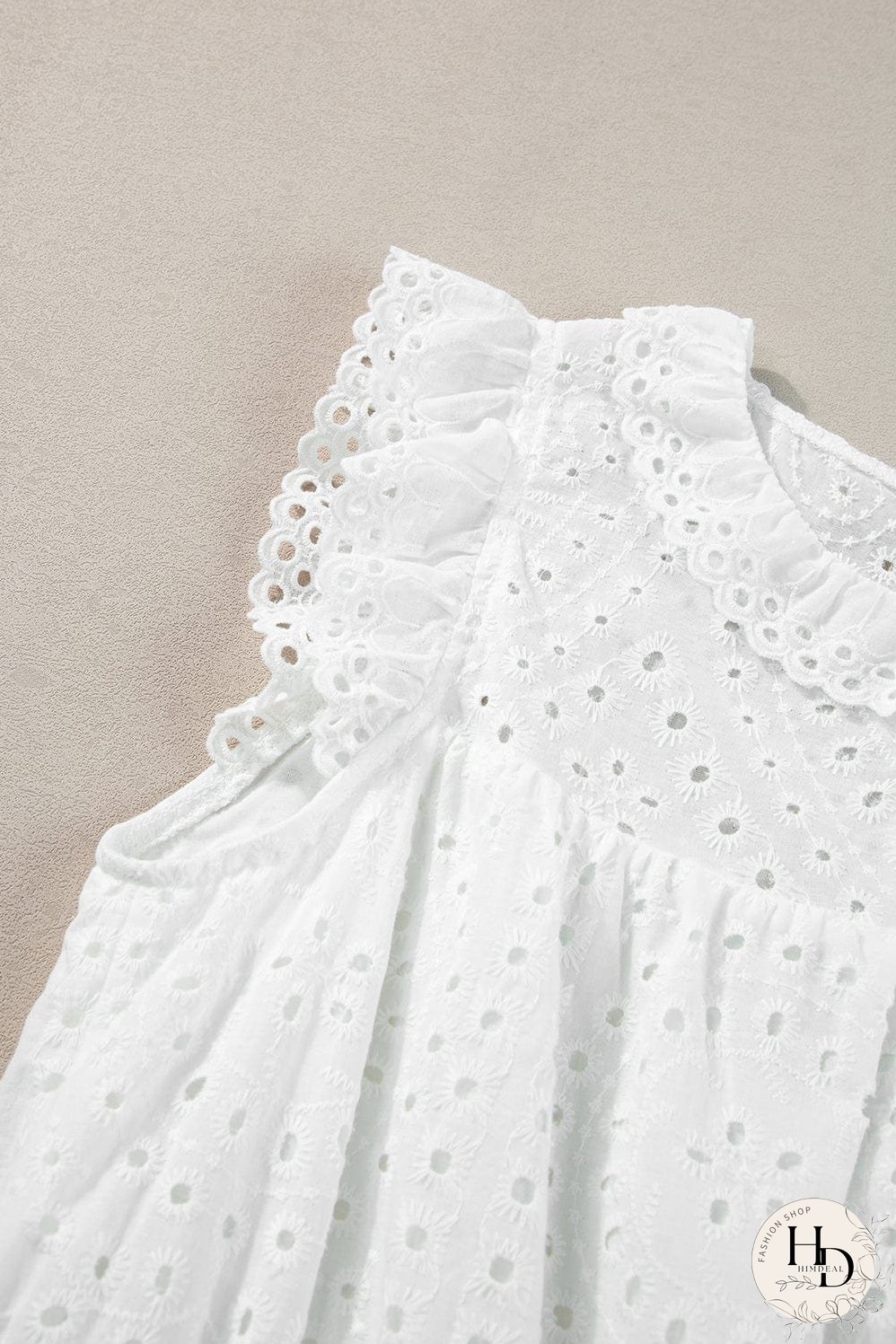 Sleeveless Cotton Linen Midi Dress for Women