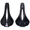 3D Printed Breathable Shock Absorption Hollow Bike Saddle for Road Bike (Nylon)