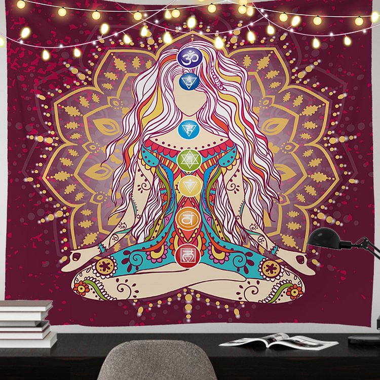 Printed Tapestry - Meditate