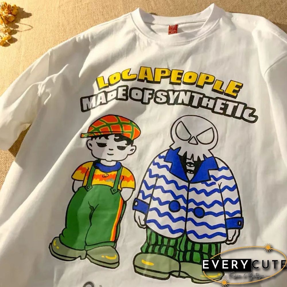 Unisex Fun Print Oversized T-Shirt