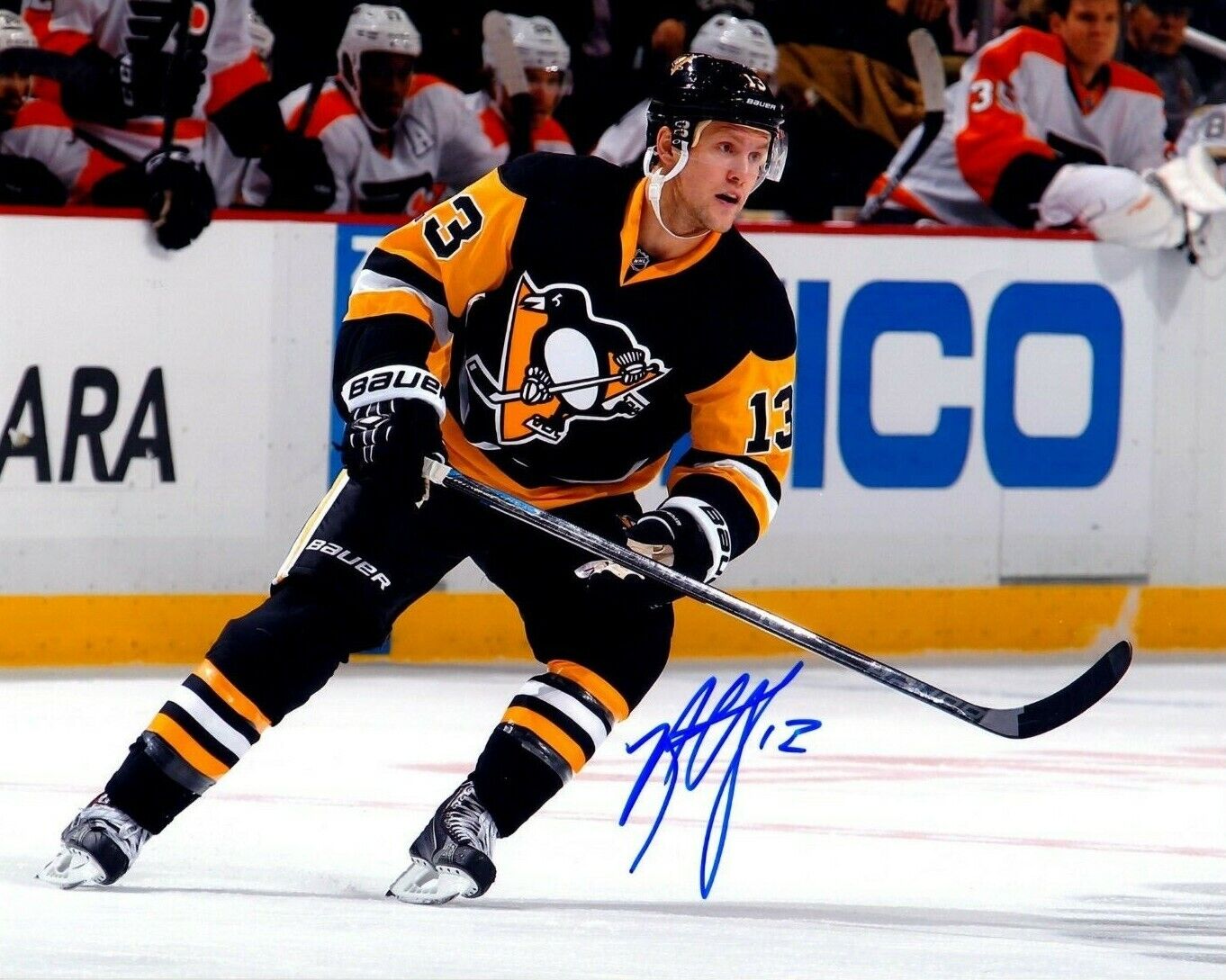 NICK SPALING autographed SIGNED PITTSBURGH PENGUINS 8X10 Photo Poster painting