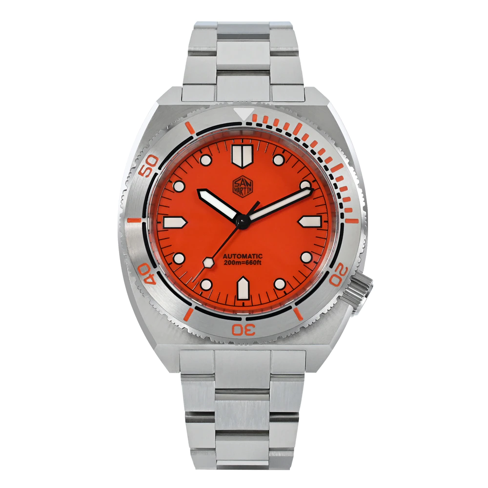 San Martin Diver 40mm Men Watch SN067G San Martin Watch san martin watchSan Martin Watch
