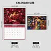 2027 New DIY Diamond Painting Beauty Wall Calendar Kit 12-Month Flip Calendar Design Home Decor