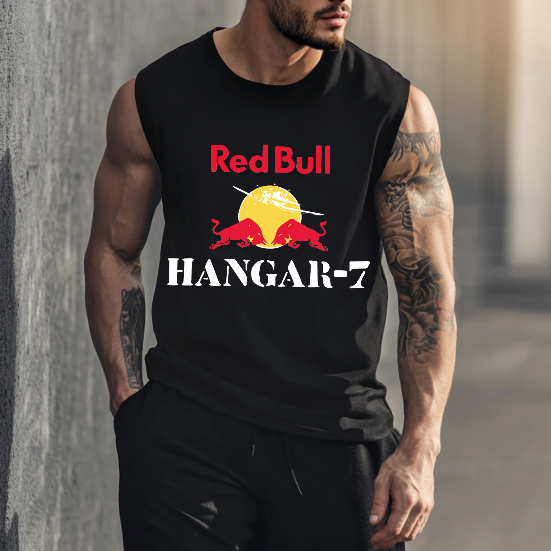 Graphic Tank Top For Men - Perfect For Casual And Sporty Looks