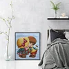 Couple - 9CT Partial Beaded Cross Stitch Kit (27x30cm)