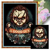 (Multi-Style) Horror Halloween - 11CT Stamped Cross Stitch (Multi-Size)
