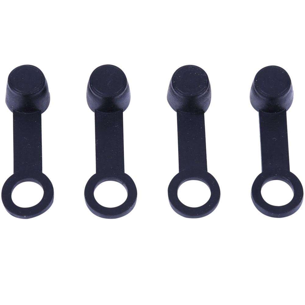 

8mm 4pcs Motorcycle Car Brake Wire Screw Rubber Dust Cover, 501 Original