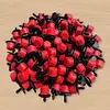 500Pcs 1/4 Inch Adjustable Drip Irrigation Emitters for Balcony Yard Greenhouse
