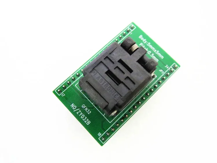 ZY032B IC socket QFN32 size5*5mmpitch0.5mm Program burning programming Test stand