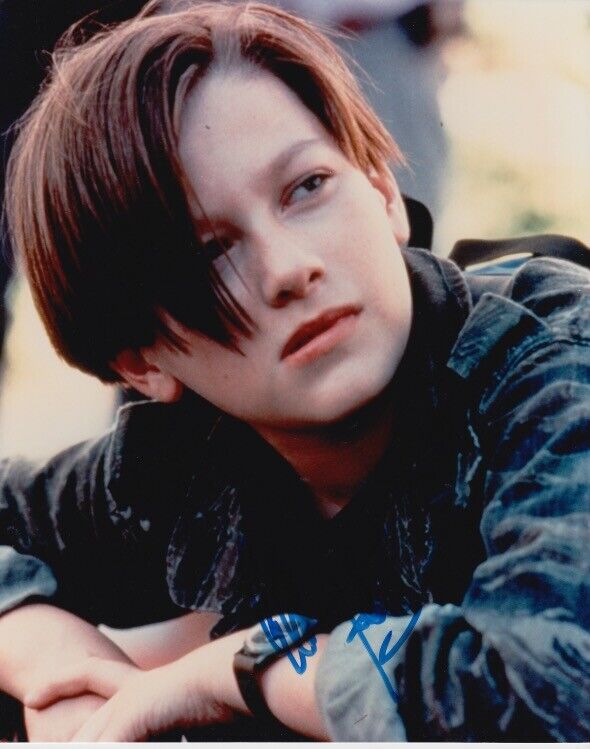 Eddie Furlong (Terminator) signed 8x10 Photo Poster painting in-person COA